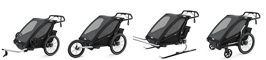 thule _chariot_ sport 2 versawing system