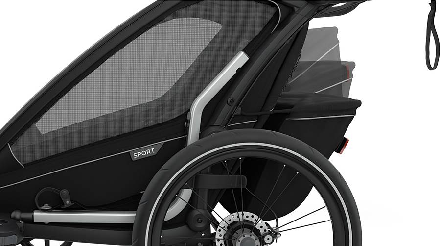 thule _chariot_ sport 2 xl kofferraum