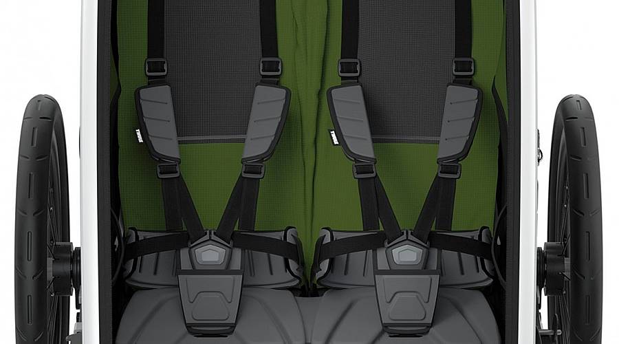 Thule Chariot Cab 2 thule chariot cab 2 5 punkt sicherheitsgurte
