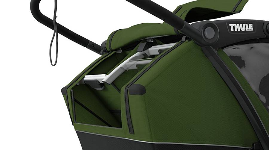 Thule Chariot Cab 2 thule chariot cab 2 verstellbare sitze mit liegefunktion
