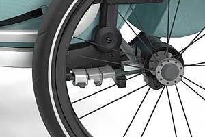 thule chariot cross 1_verstellbare blattfederung
