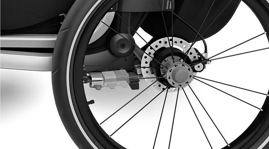 thule chariot sport 2_einstelllbare federung