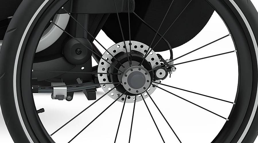 thule chariot sport 2 _scheibenbremse.n
