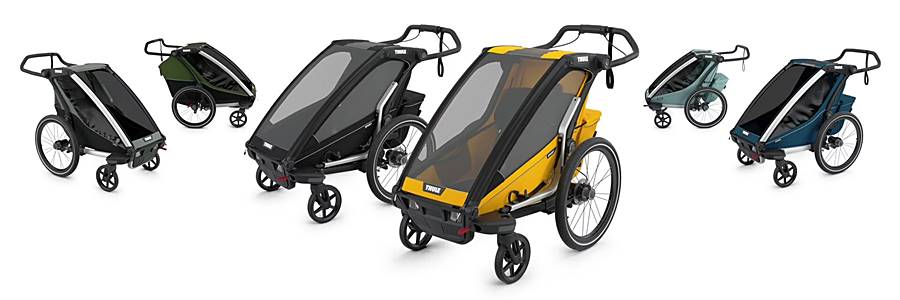 thule fahrradanhänger im vergleich