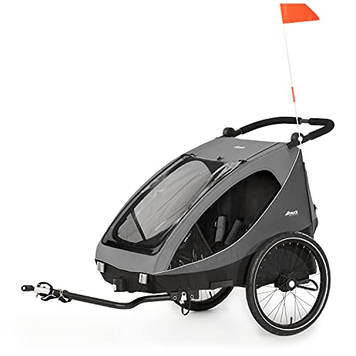 hauck 2 in 1 fahrradanhnger und buggy dryk duozwei kinderab 6